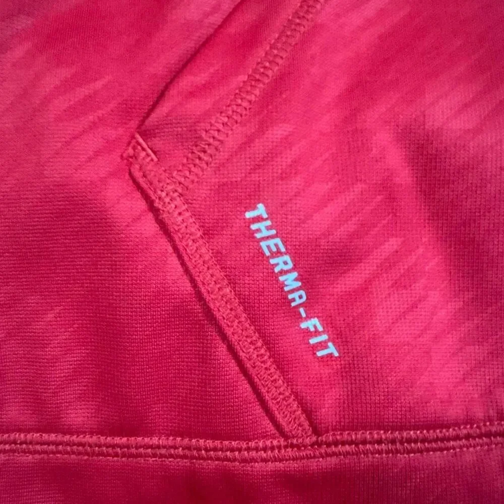 Nike Therma-Fit Full-Zip Basketball Hoodie Jacket Men's Size XL Varsity Red